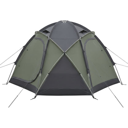 Xmkvd Three Person Geodesic Tent Moss Gray - Product view
